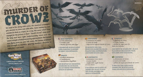 Zombicide Black Plague Murder Of Crowz